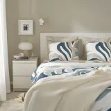 IKEA MYGGLASVINGE (ИКЕА МЙГГЛАСВИНГЕ) — Пододеяльник и наволочка, разноцветные, 150x200/50x60 см — фото 2
