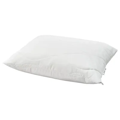 IKEA LÖKSTAMFLY (ИКЕА ЛОКСТАМФЛУ) — Эргономичная подушка, для сна на боку/спине, 50x60 см