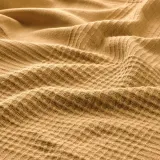 IKEA INDIRA (ИКЕА ИНДИРА) — Покрывало, желто-бежевое, 150x250 см — фото 2