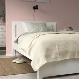 IKEA INDIRA (ИКЕА ИНДИРА) — Покрывало, натуральный/отбеленный хлопок, 150x250 см — фото 3