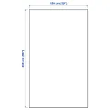 IKEA INDIRA (ИКЕА ИНДИРА) — Покрывало, натуральный/отбеленный хлопок, 150x250 см — фото 4