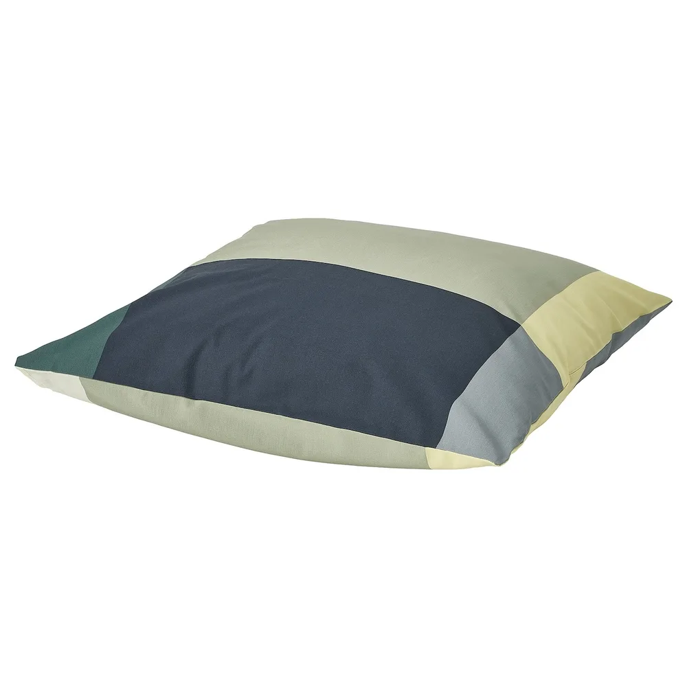 IKEA BRUNKRISSLA (ИКЕА БРУНКРИССЛА) — Наволочка, зеленый/мультиколор, 50x60 см