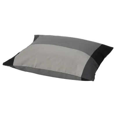 IKEA BRUNKRISSLA (ИКЕА БРУНКРИССЛА) — Наволочка, черная, 50x60 см