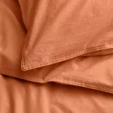 IKEA ÄNGSLILJA (ИКЕА ЭНГСЛИЛЙА) — Пододеяльник и наволочка, красно-коричневый, 150x200/50x60 см — фото 4