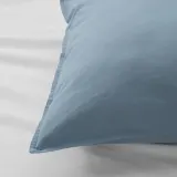 IKEA ÄNGSLILJA (ИКЕА ЭНГСЛИЛЙА) — Наволочка, серо-голубая, 50x60 см — фото 2