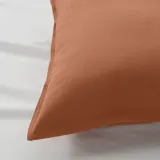 IKEA ÄNGSLILJA (ИКЕА ЭНГСЛИЛЙА) — Наволочка, красно-коричневая, 50x60 см — фото 2