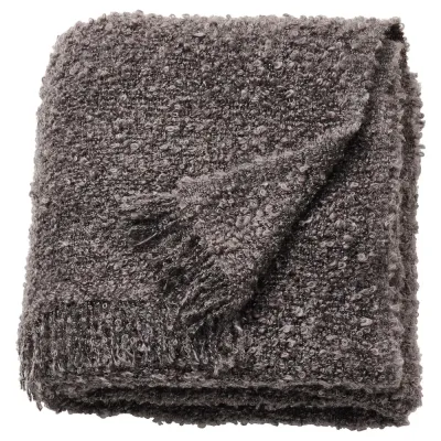 IKEA SANDBRODD (ИКЕА САНДБРОДД) — Одеяло, антрацит, 130x170 см