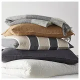 IKEA MYRULL (ИКЕА МЙРУЛЛ) — Одеяло, светло-серое, 130x170 см — фото 6