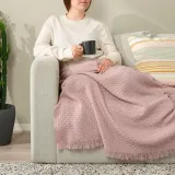 IKEA HORNMAL (ИКЕА ХОРНМАЛ) — Одеяло, светло-розовое, 130x170 см — фото 4