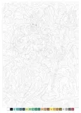 Раскраска по номерам Coloriages mysteres Disney - Специальный фильм: Русалочка - La Petite Sirene, 112стр. (предзаказ 01.04.2025) — фото 3