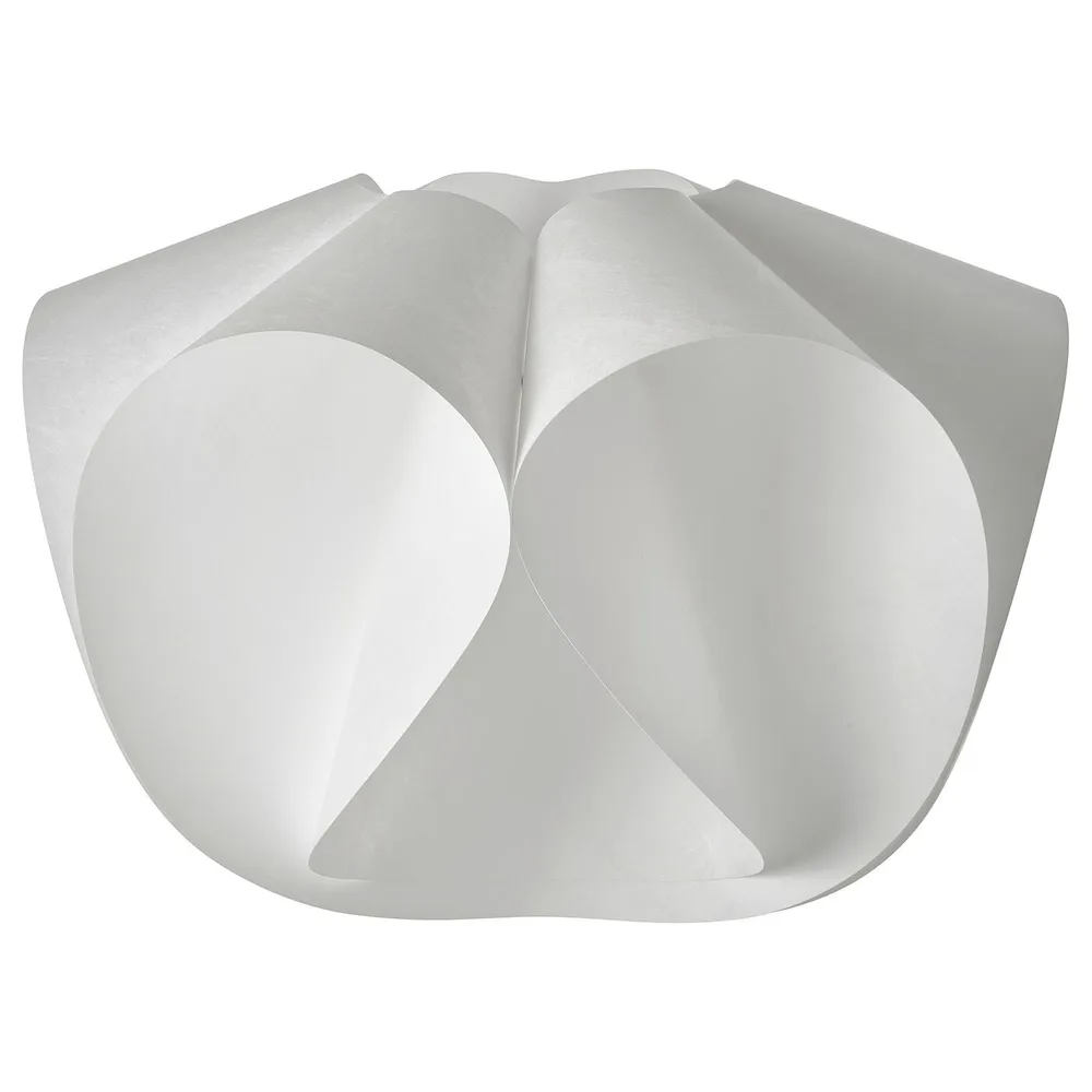 IKEA BÄCKNATE (ИКЕА БЭКНАТЕ) — Абажур для подвесного светильника, белый, 50 см