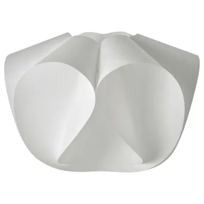 IKEA BÄCKNATE (ИКЕА БЭКНАТЕ) — Абажур для подвесного светильника, белый, 50 см
