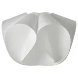 IKEA BÄCKNATE (ИКЕА БЭКНАТЕ) — Абажур для подвесного светильника, белый, 50 см — фото 1