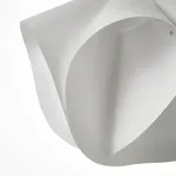 IKEA BÄCKNATE (ИКЕА БЭКНАТЕ) — Абажур для подвесного светильника, белый, 50 см — фото 5