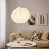 IKEA VINDKAST (ИКЕА ВИНДКАСТ) — Подвесной светильник, белый, 50 см — фото 3