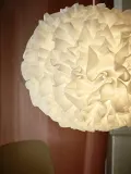 IKEA VINDKAST (ИКЕА ВИНДКАСТ) — Подвесной светильник, белый, 50 см — фото 6