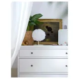 IKEA VINDKAST (ИКЕА ВИНДКАСТ) — Настольная лампа, белая, 26 см — фото 3