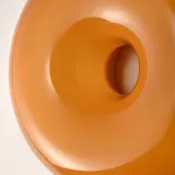 IKEA VARMBLIXT (ИКЕА ВАРМБЛИКСТ) — Светодиодная настольная/настенная лампа, оранжевое стекло/круглая, 30 см — фото 7