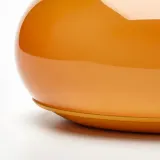 IKEA VARMBLIXT (ИКЕА ВАРМБЛИКСТ) — Светодиодная настольная/настенная лампа, оранжевое стекло/круглая, 30 см — фото 8
