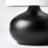 IKEA TVÄRFOT (ИКЕА ТВЭРФОТ) — Настольная лампа, черный/белый — фото 3