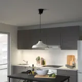 IKEA TRETTIOEN (ИКЕА ТРЕТТИОЕН) — Подвесной светильник, белый, 38 см — фото 3