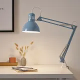 IKEA TERTIAL (ИКЕА ТЕРТИАЛ) — Настольная лампа, светло-голубая — фото 2