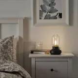 IKEA TÄRNABY (ИКЕА ТЭРНАБУ) — Настольная лампа, антрацит с регулировкой яркости, 25 см — фото 2