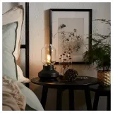 IKEA TÄRNABY (ИКЕА ТЭРНАБУ) — Настольная лампа, антрацит с регулировкой яркости, 25 см — фото 3