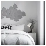 IKEA SVALLET (ИКЕА СВАЛЛЕТ) — Настольная лампа, темно-серый/белый — фото 4