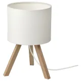 IKEA STORSEGEL (ИКЕА СТОРСЕГЕЛ) — Настольная лампа, ясень/белый — фото 1