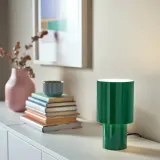 IKEA SPETSBOJ (ИКЕА СПЕТСБОЙ) — Настольная лампа, с регулировкой яркости/зеленая, 22 см — фото 3
