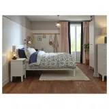 IKEA SOLKLINT (ИКЕА СОЛКЛИНТ) — Подвесной светильник, латунь/серое прозрачное стекло, 22 см — фото 3
