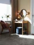 IKEA SOLKLINT (ИКЕА СОЛКЛИНТ) — Настенный светильник, стационарная установка, латунь/серое прозрачное стекло — фото 3
