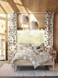 IKEA SKYMNINGEN (ИКЕА СКЙМНИНГЕН) — Подвесной светильник, белый, 42 см — фото 3