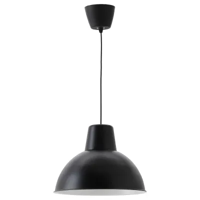 IKEA SKURUP (ИКЕА СКУРУП) — Подвесной светильник, черный, 38 см