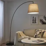 IKEA SKOTTORP (ИКЕА СКОТТОРП) — Абажур, светло-серый, 42 см — фото 3