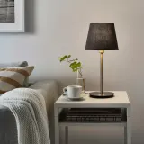 IKEA SKAFTET (ИКЕА СКАФТЕТ) — Основание настольной лампы, никелированное, 30 см — фото 5