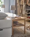 IKEA SKAFTET (ИКЕА СКАФТЕТ) — Основание настольной лампы, никелированное, 30 см — фото 6