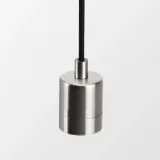 IKEA SKAFTET (ИКЕА СКАФТЕТ) — Держатель кабеля, никелированная ткань, 1,4 м — фото 4
