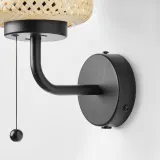 IKEA SINNERLIG (ИКЕА СИННЕРЛИГ) — Настенный светильник, стационарная установка, бамбук/ручная работа — фото 4