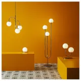 IKEA SIMRISHAMN (ИКЕА СИМРИСХАМН) — Подвесной светильник, 3-рожковый, хром/опаловое белое стекло, 55 см — фото 7