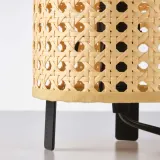 IKEA SAXHYTTAN (ИКЕА САКСХЙТТАН) — Настольная лампа, бежевый/черный, 26 см — фото 5
