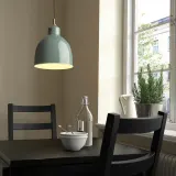 IKEA RÖDFLIK (ИКЕА РОДФЛИК) — Подвесной светильник, серо-зеленый — фото 2