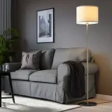 IKEA RINGSTA (ИКЕА РИНГСТА) — Абажур, белый, 33 см — фото 2