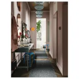 IKEA REGNSKUR (ИКЕА РЕГНСКУР) — Абажур для подвесного светильника, бирюзовый овал, 52 см — фото 5