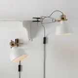 IKEA RANARP (ИКЕА РАНАРП) — Точечный светильник с кронштейном, настенный, кремовый — фото 5