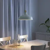 IKEA RANARP (ИКЕА РАНАРП) — Подвесной светильник, кремовый, 38 см — фото 2