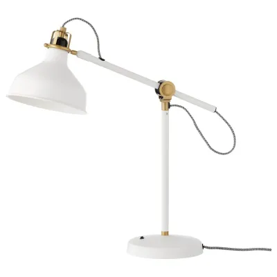 IKEA RANARP (ИКЕА РАНАРП) — Настольная лампа, кремовая