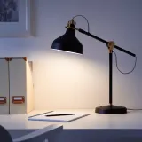 IKEA RANARP (ИКЕА РАНАРП) — Настольная лампа, черная — фото 2