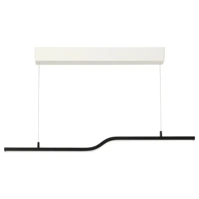 IKEA PILSKOTT (ИКЕА ПИЛСКОТТ) — Светодиодный подвесной светильник, умный черный, 97 см